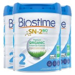 【澳洲直邮】BIOSTIME SN-2 BIO PLUS 合生元澳新有机婴儿配方奶粉2段 800G 3罐